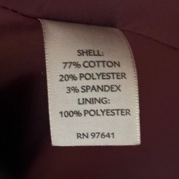 J.JILL Damask Brocade Button Front Jacket in Black SZ 18 - Picture 9 of 11